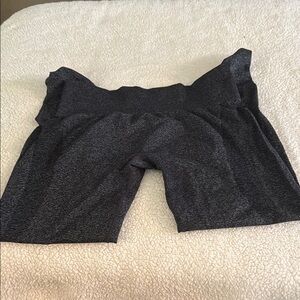 Black Stretchy Leggings with Elastic Waistband